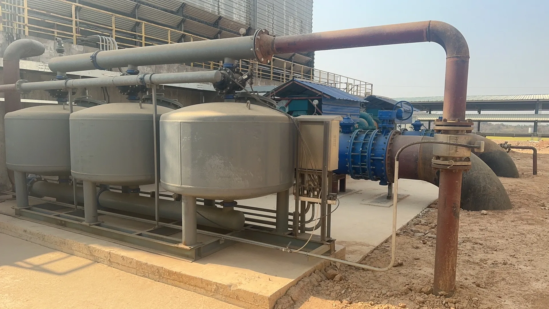 Thụy Điển, Dự án xử lý nước kỹ thuật xây dựng